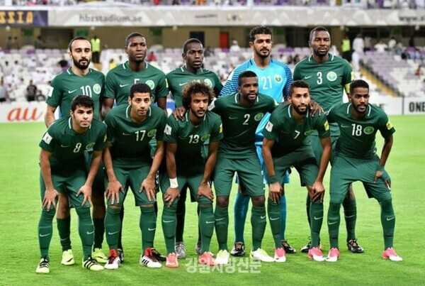 사진=2022 카타르 월드컵 사우디아라비아 국가대표팀.